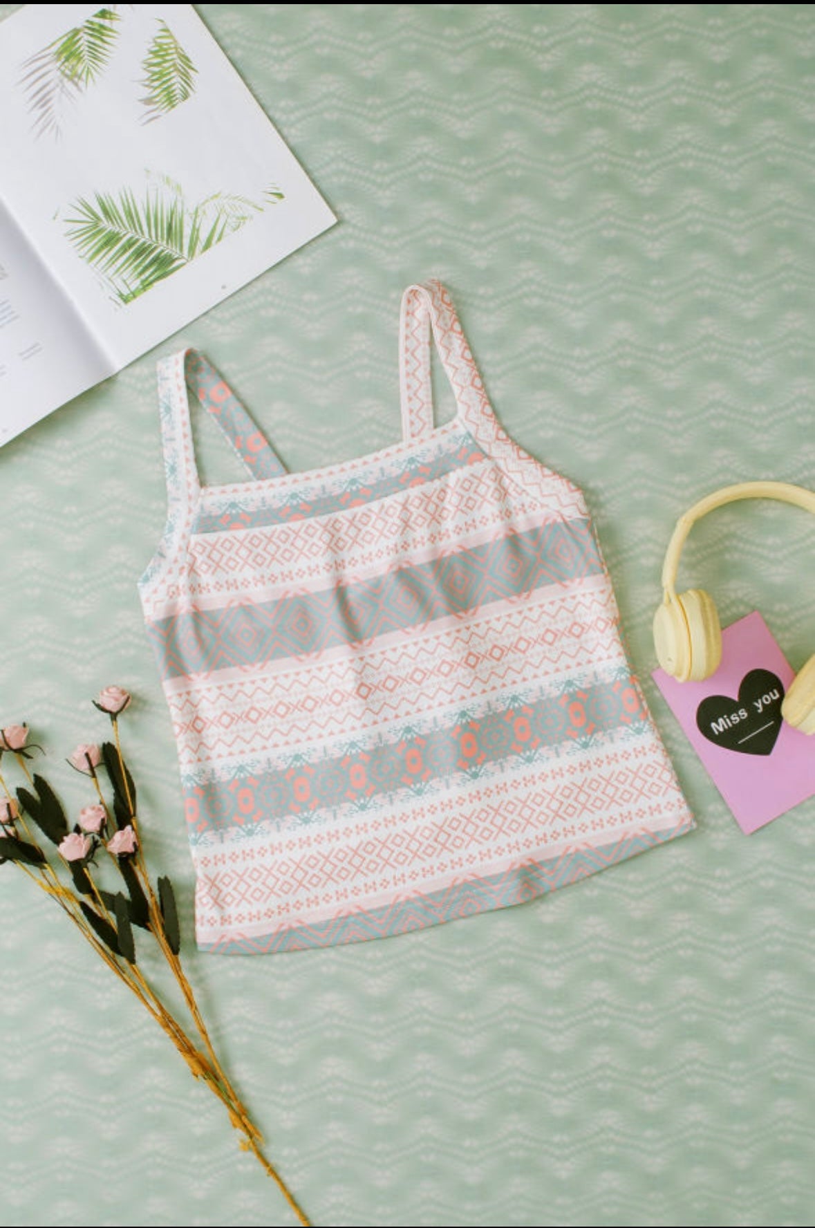 Tie Back Tank Top