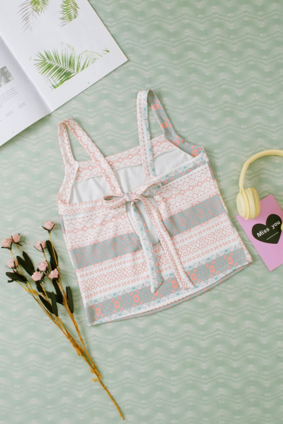 Tie Back Tank Top