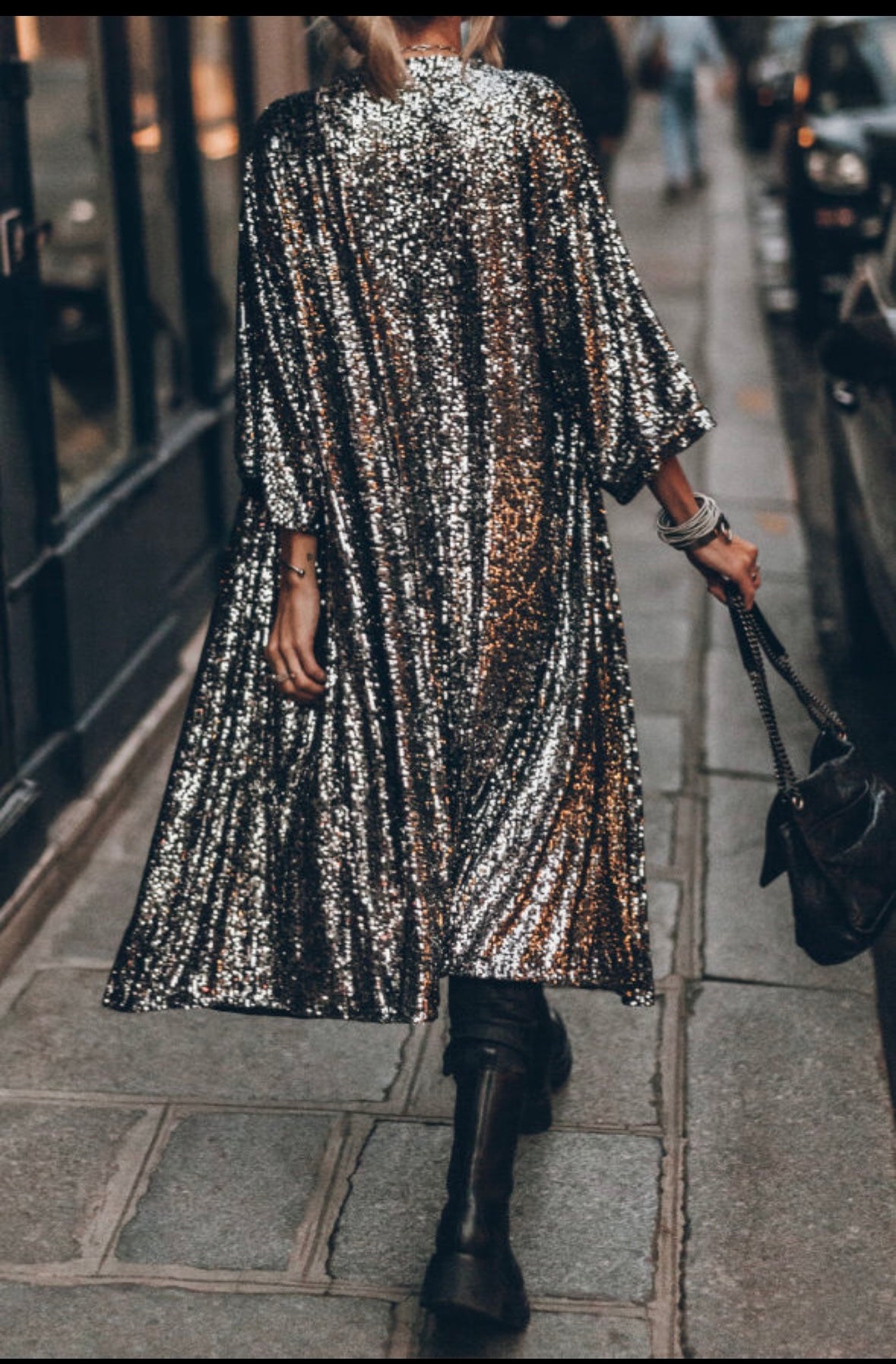 Sequin Kimono