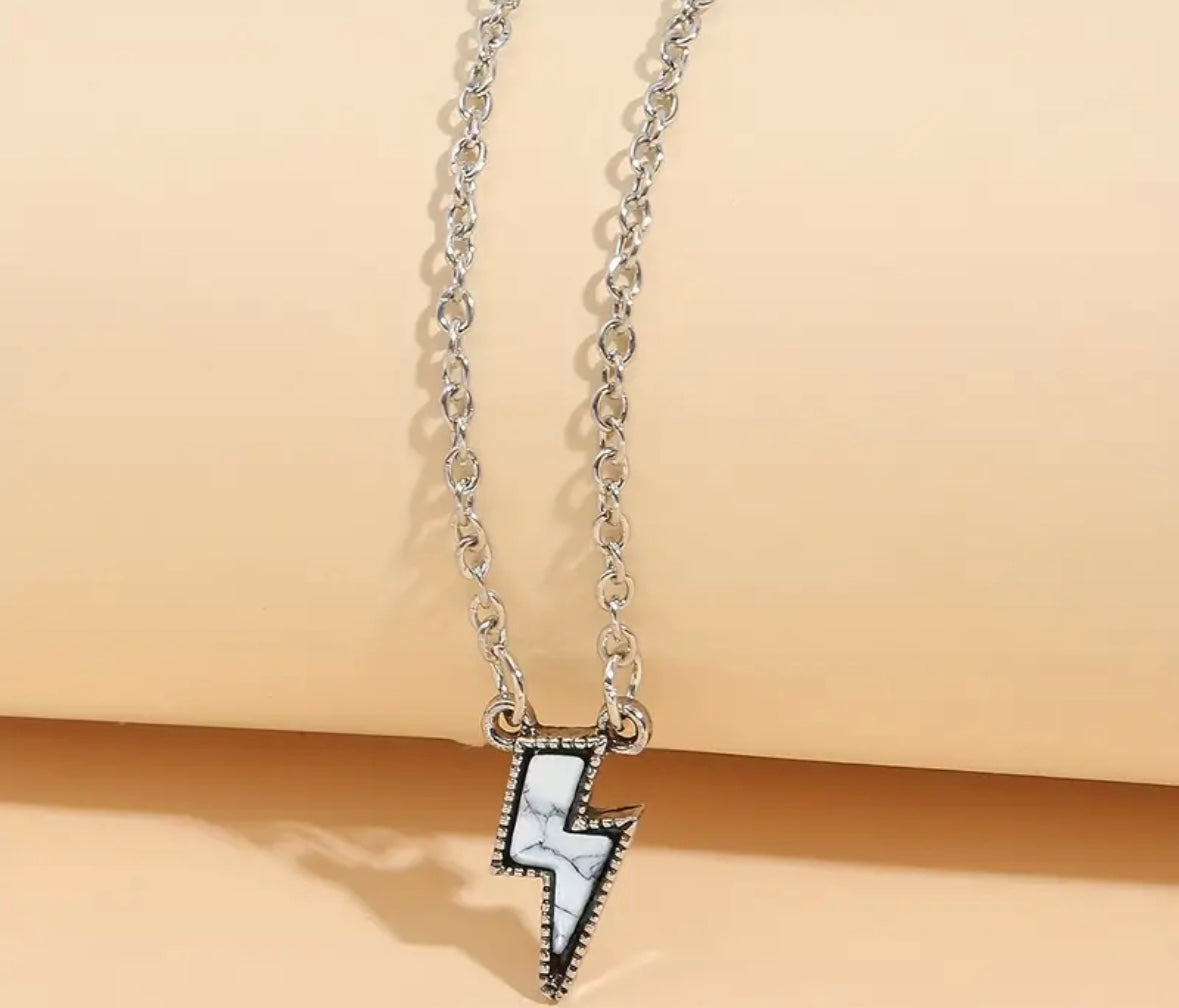 Petite Lightening Bolt Necklace