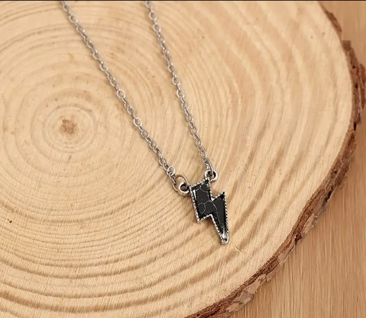Petite Lightening Bolt Necklace