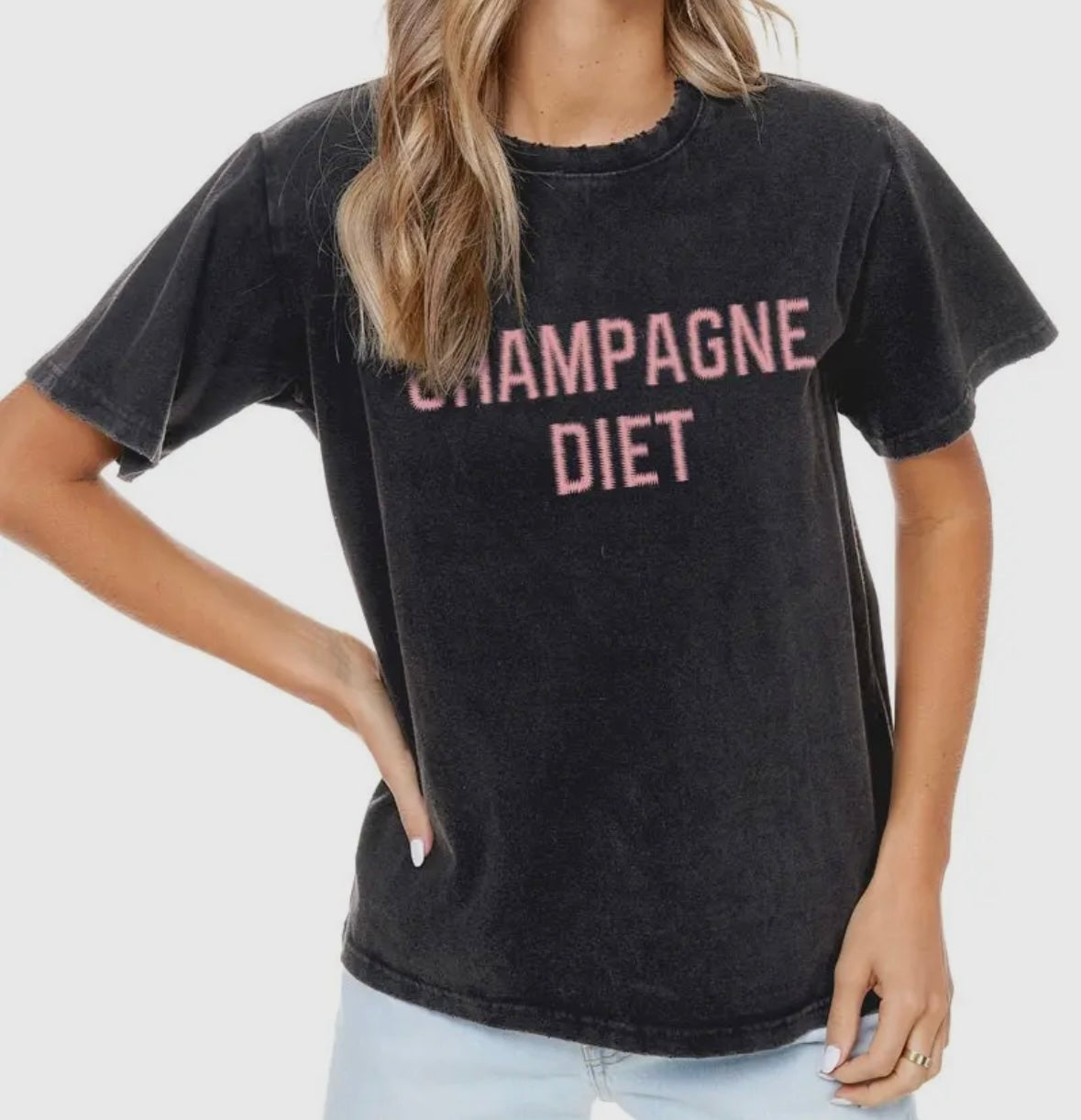 Champagne Diet Tee