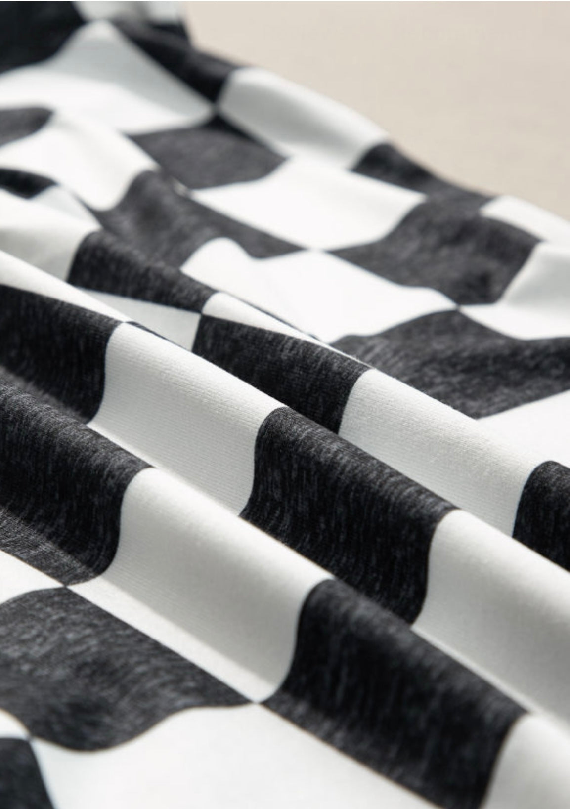 Checkered Midi Skirt