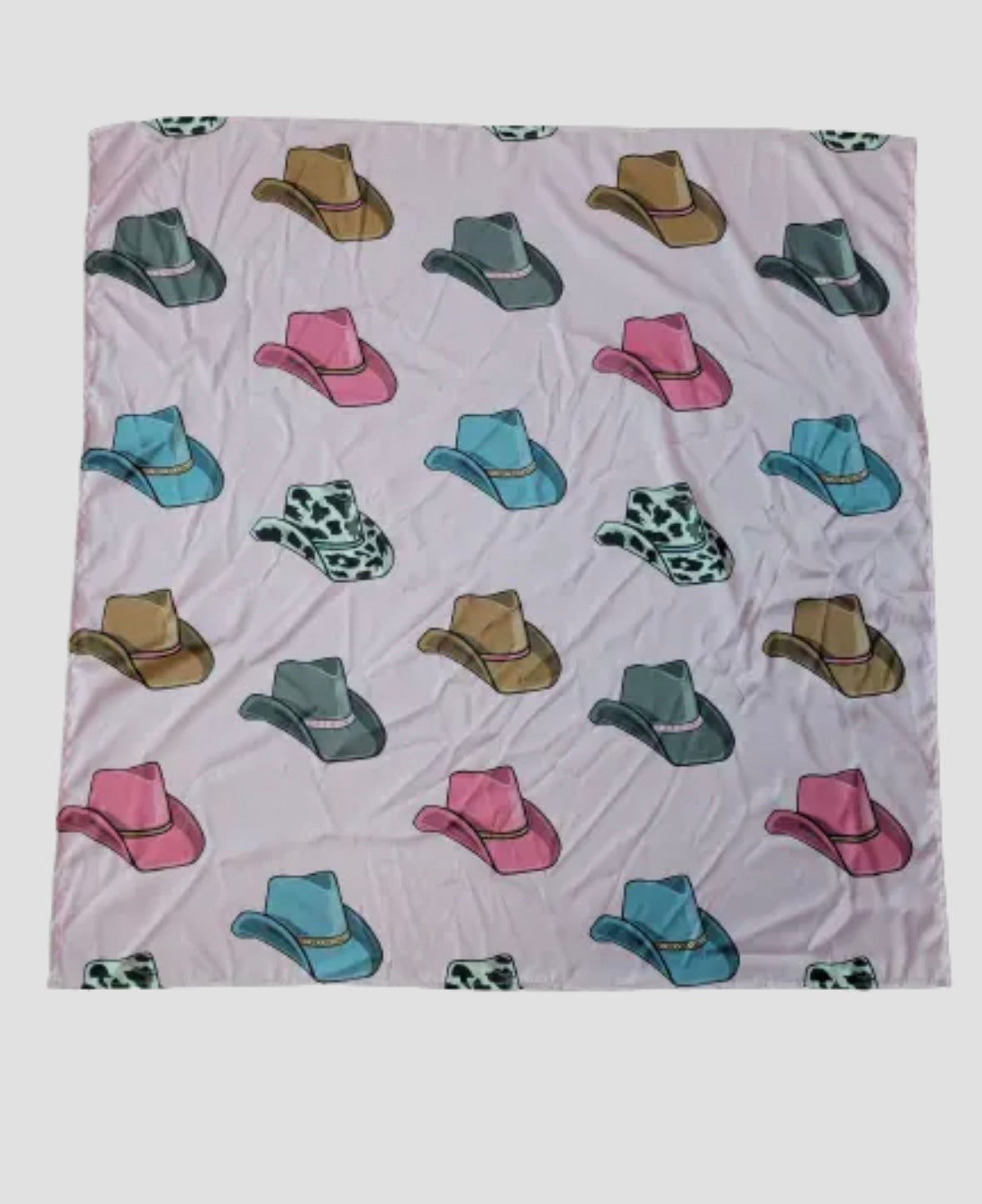 Pink Cowboy Hats WIld Rag