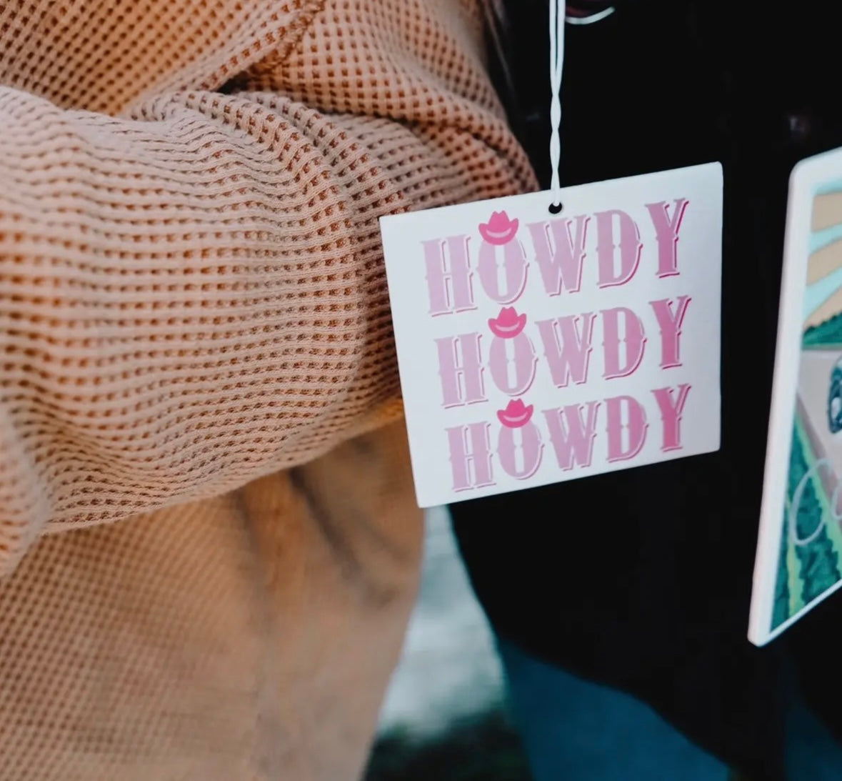 Howdy Howdy Howdy Air Freshener