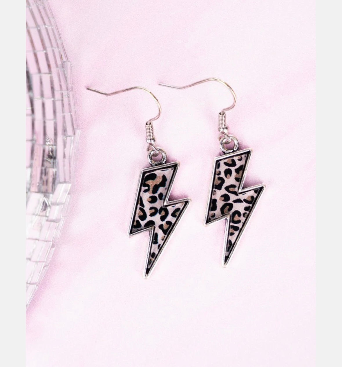 Leopard Lightening Earrings