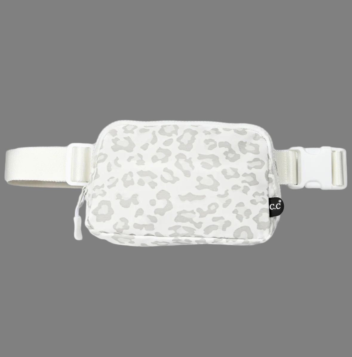 Small Leopard Print Belt Bag