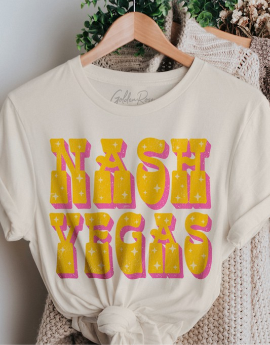 Nash Vegas Oversized Tee