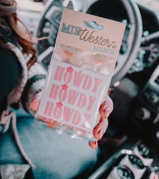 Howdy Howdy Howdy Air Freshener