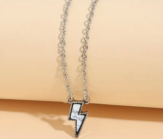 Petite Lightening Bolt Necklace