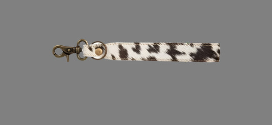 Hair-on Hide Key Fob