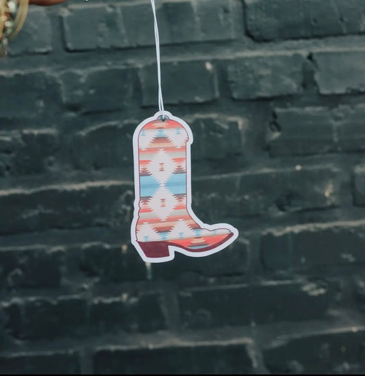 Cowboy Boot Air Freshener
