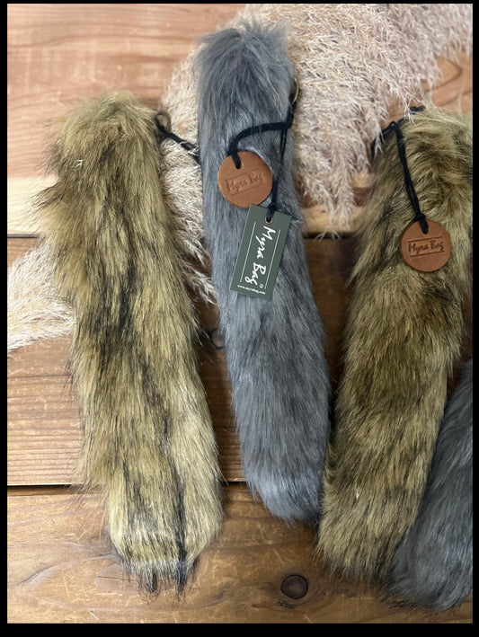 Faux Fur Bag Charm