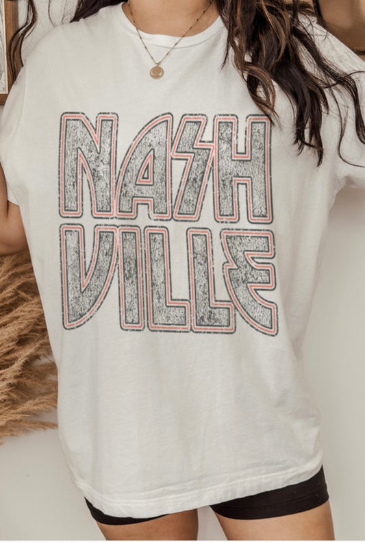 Nashville Rocker Oversized Tee