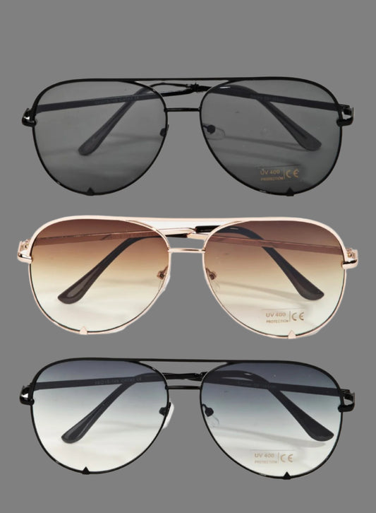 Metal Frame Aviator Sunnies